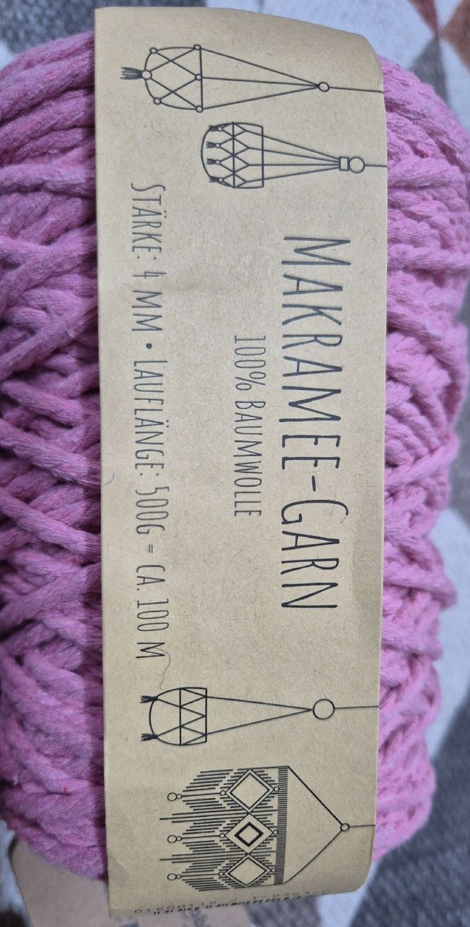 Cordelettes & Fils: Makramee Garn – D'occasion à Moutier par Maria1704 2