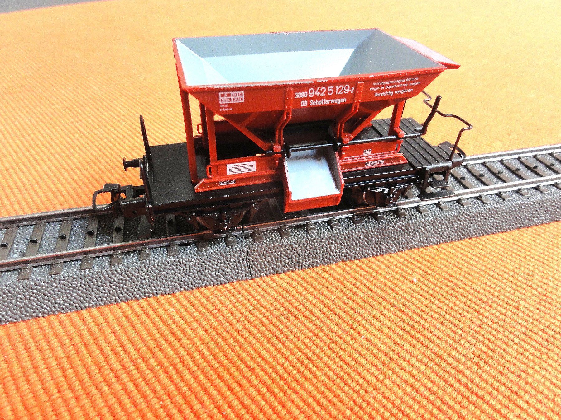 Märklin Modellini di ferrovie: Märklin 4610 Schotterwagen – Nuovo e nell'imballaggio originale da Ebikon venduto da 2297 3