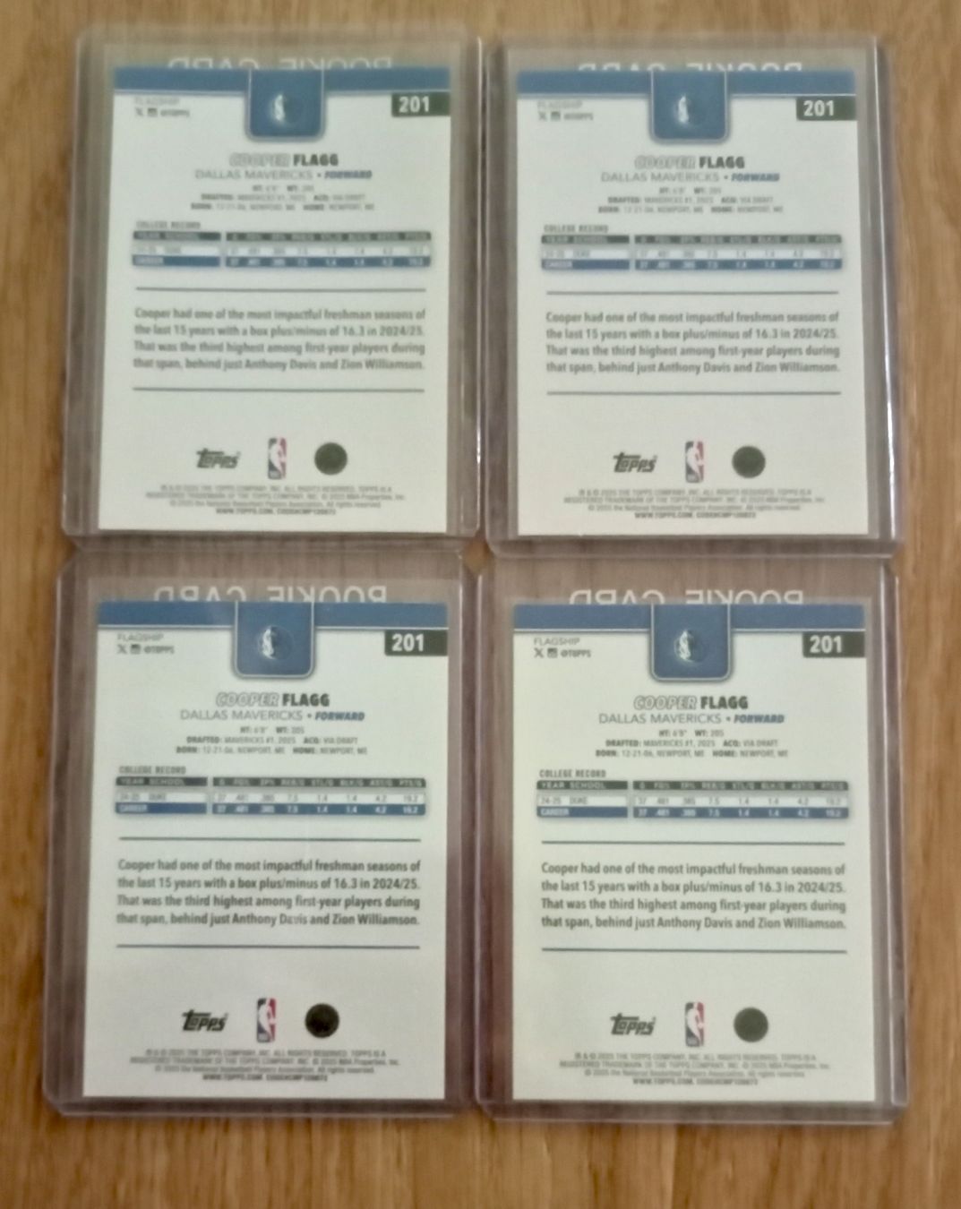 Cartoline: Cooper Flagg Topps Rookie cards lot – Nuovo (secondo la descrizione) da Vallorbe venduto da ant_75wx 2