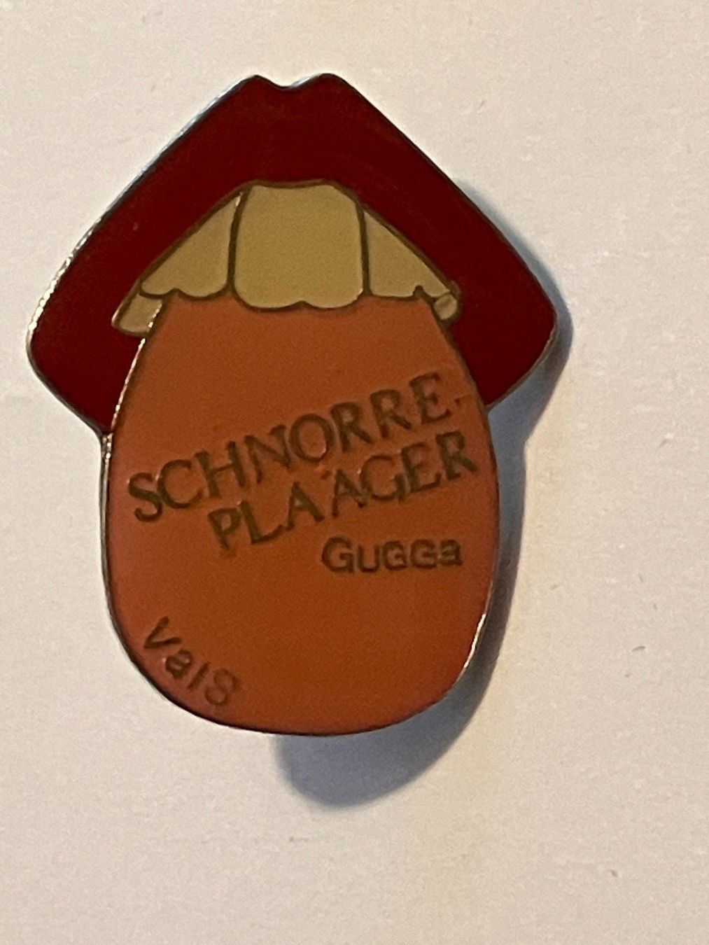 Placchette & Badge: 1 Pin Schnorre Plaager Gugga Vals – Usato da Basel venduto da djwwpp
