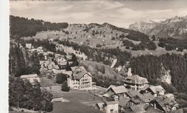 Beatenberg-Spirenwald-Waldegg-Karte gelaufen 1949