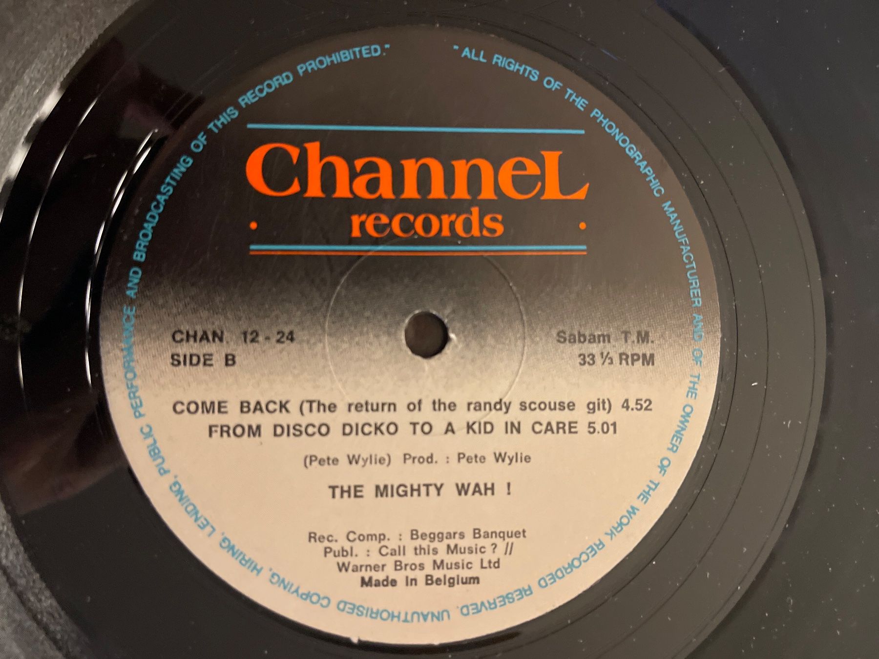 Schallplatten: S1585/The Mighty Wah! Come Back – Gebraucht aus Frutigen von Philippe_jsp 3