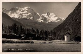 Randa. Wildi mit Breithorn