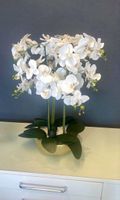 Grosse künstliche Orchidee im Topf!