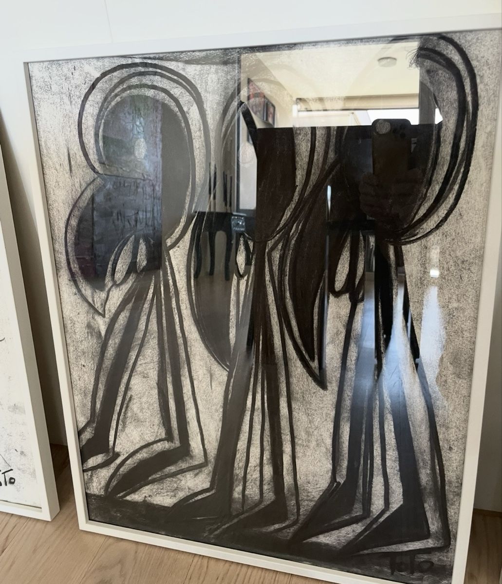 Foto & Immagini: Kunst Bild Kohle auf Papier 40x50 – Nuovo (secondo la descrizione) da Lausen venduto da artehome 2