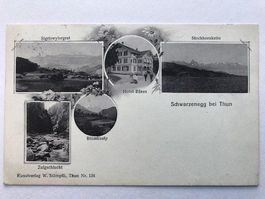 Schwarzenegg bei Thun, von 1917