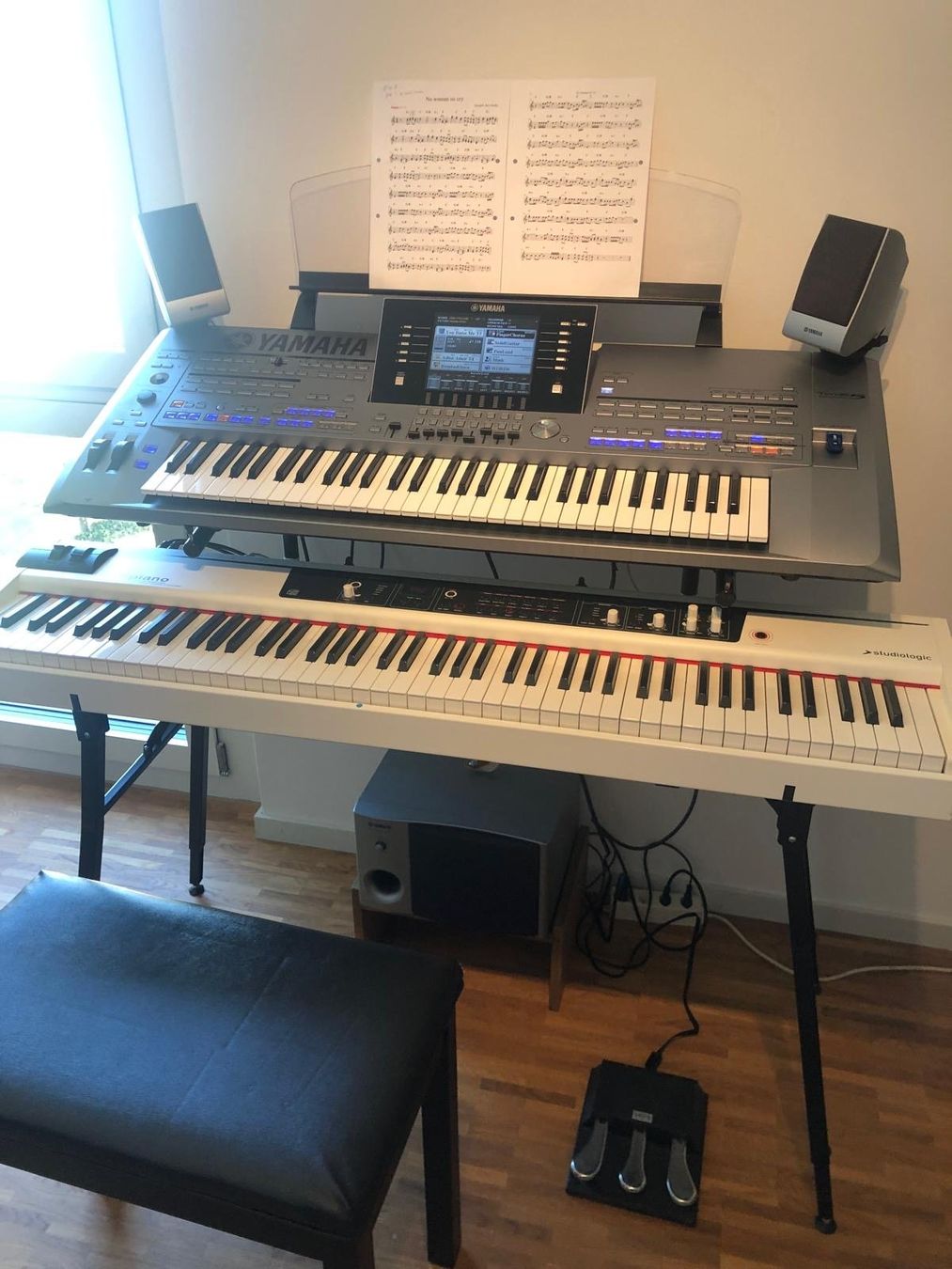 Yamaha Instruments de musique: Yamaha Tyros 5/61 – D'occasion à Uzwil par langensteig