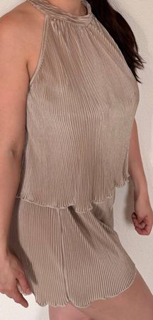 Damen Plissee Set, Anzug – Marke: Shine – Grösse: L