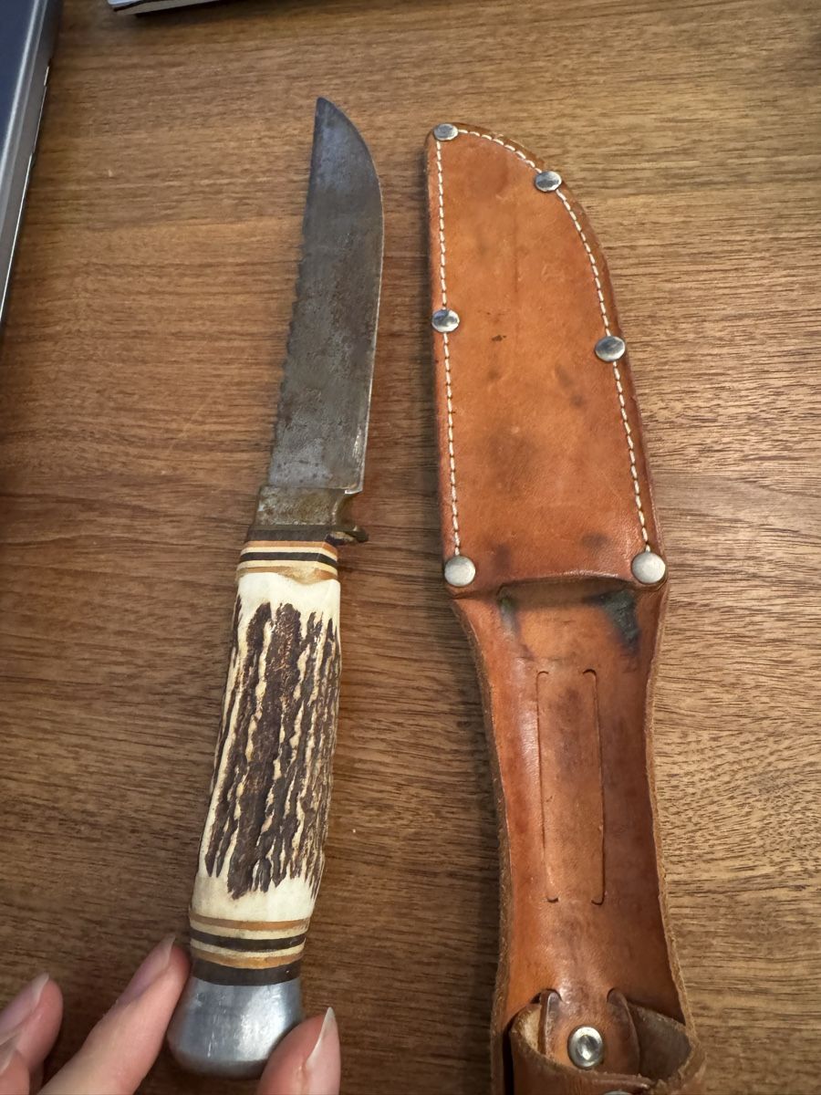 Solingen Zubehör: Vintage Hubertus Solingen Stag Messer – Gebraucht aus Zürich von lar_fg5x 1