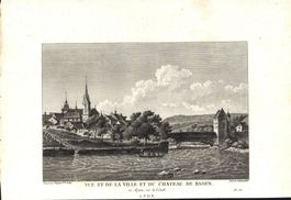 Baden Originalkupferstich 1780