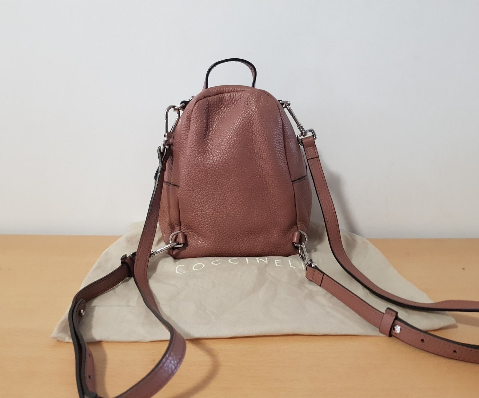 Coccinelle Rucksäcke: Coccinelle Leder Rucksack – Gebraucht aus Basel von fafa68 3