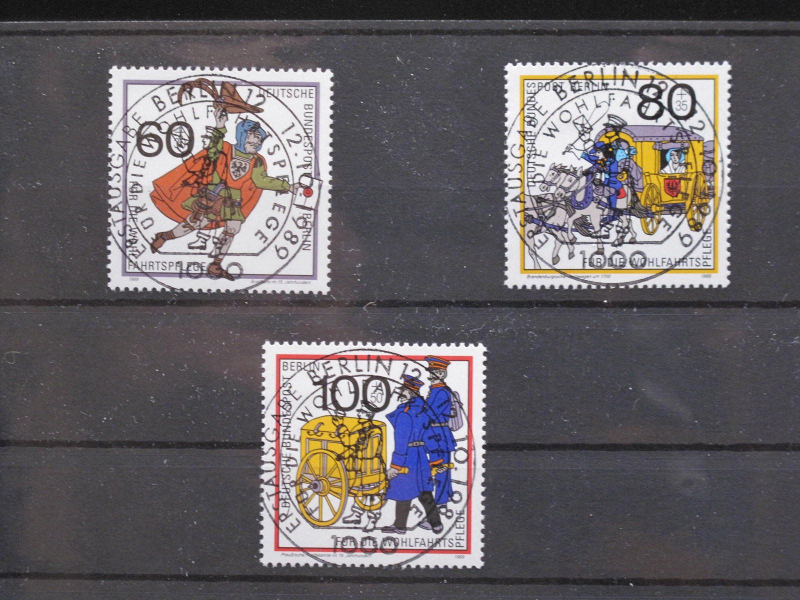 Tutti i francobolli: Berlin 1989 Postbeförderung ET – Usato da Wil SG venduto da fva01