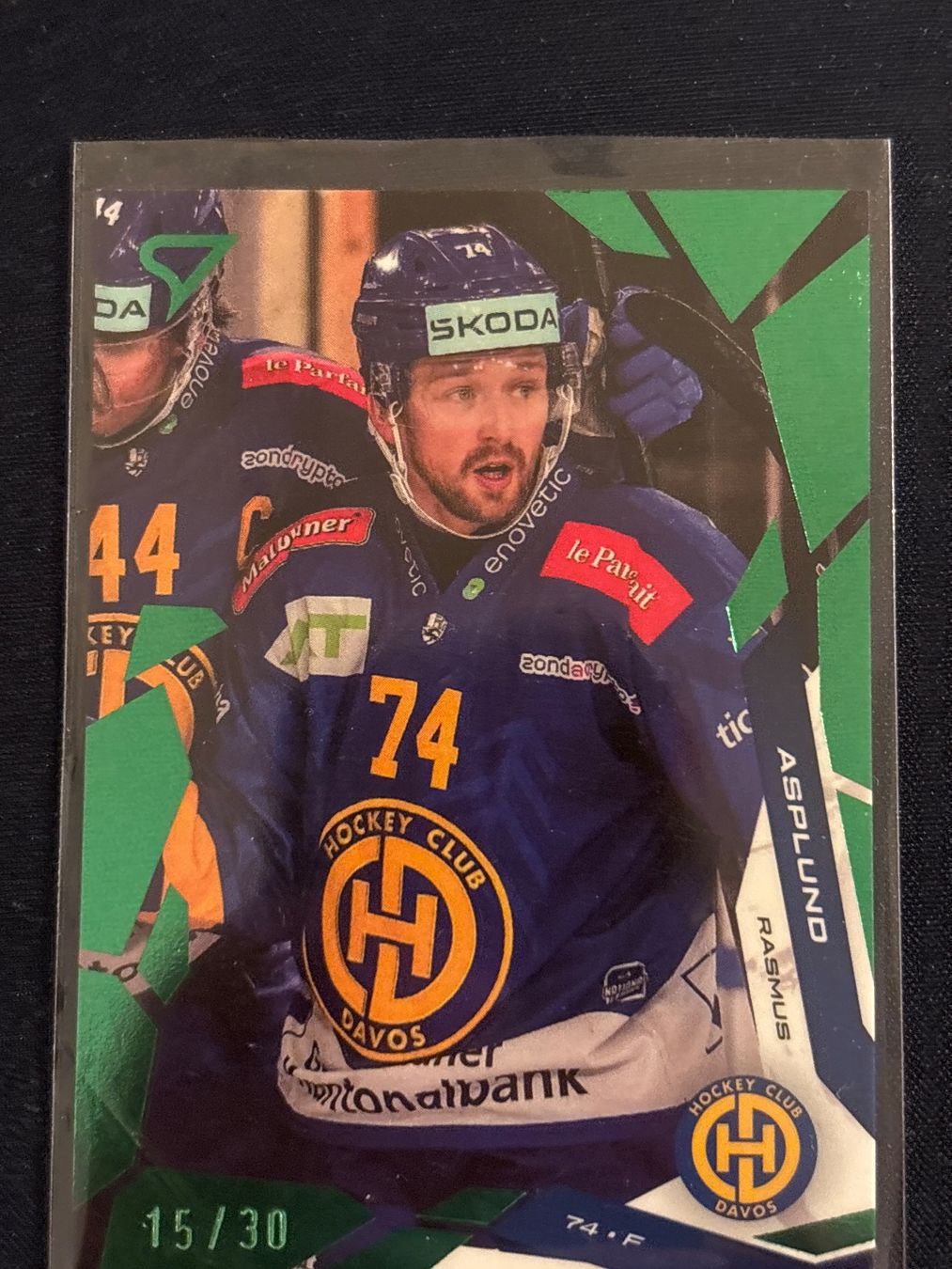 Sportzoo Cartes à collectionner: Rasmus Asplund HCD 15/30 – Neuf (Voir description) à Schmitten FR par mic_rys