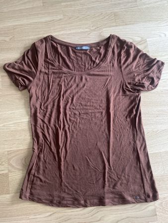 Damen T-Shirt braun Grösse S