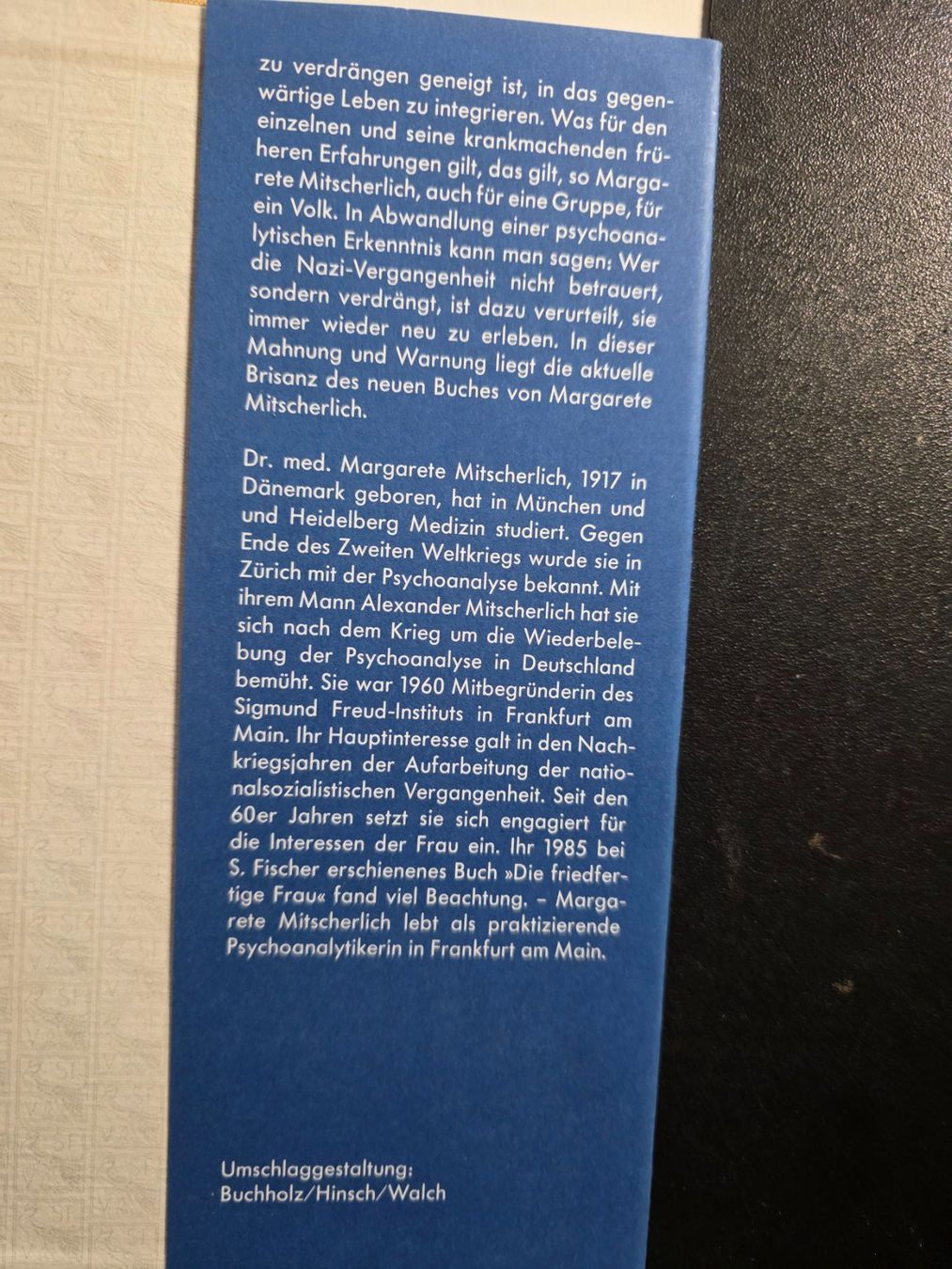 Libri: Margarete Mitscherlich -Erinnerungsarbeit Psychoanalyse - 87 – Nuovo (secondo la descrizione) da Walterswil BE venduto da Lonitti 9