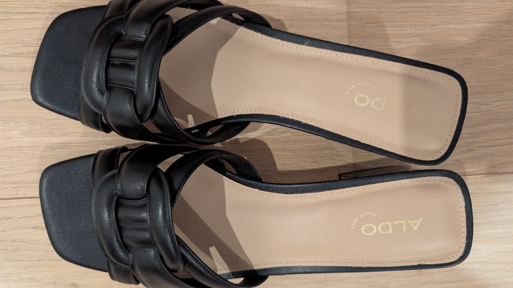 Aldo Damenschuhe: ALDO Pantoletten schwarz  – Gebraucht aus Kloten von Chrigi_17 3