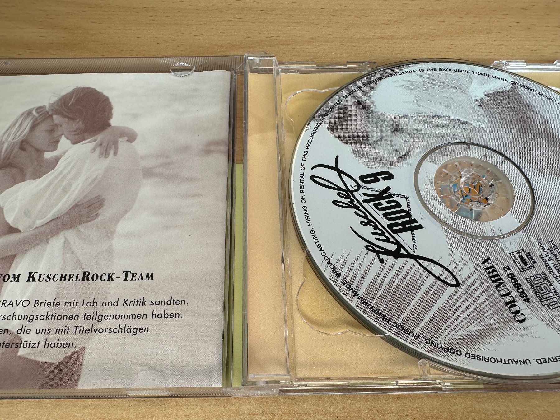 CD: Various – Kuschelrock 9 - 2 CD – Usato da Rikon im Tösstal venduto da Alpenmutz 2