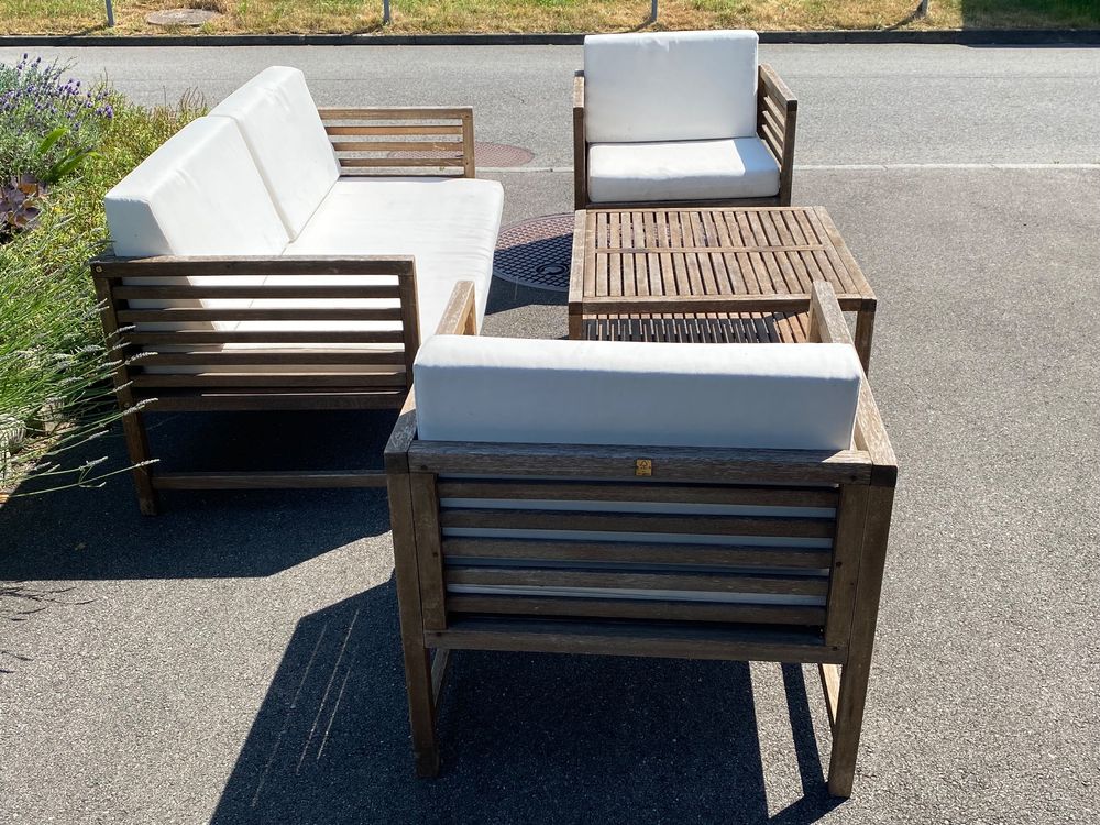 Gartenmöbel Garten Lounge Teakholz Kaufen auf Ricardo