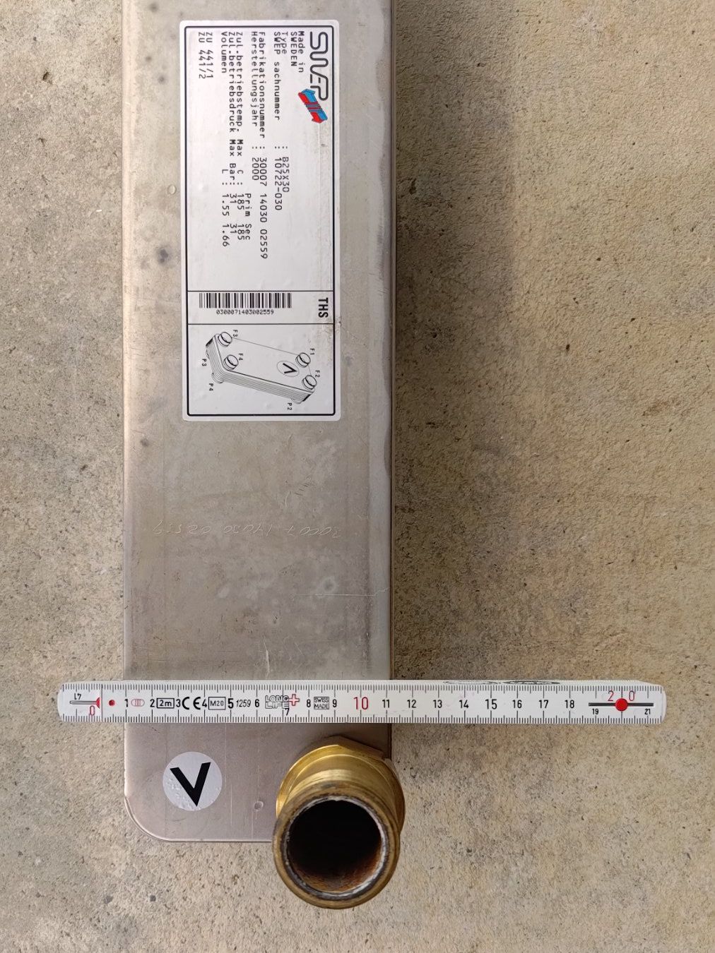 Radiatori: SWEP Platten-Wärmetauscher B25x30 – Usato da Gerzensee venduto da cobo02 5