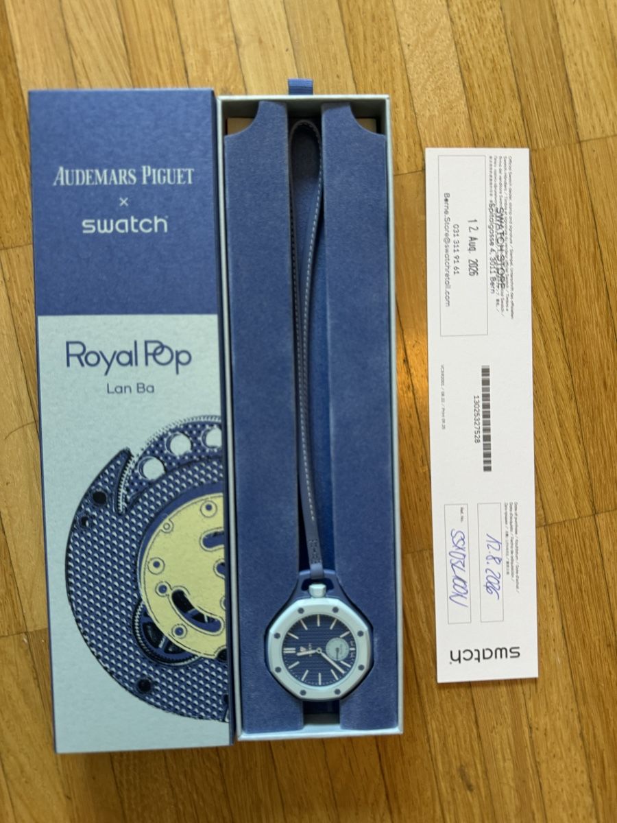 Audemars Piguet Uhren: Swatch x Audemars Piguet AP LAN BA – Neu und originalverpackt aus Bern von alekswhite 1