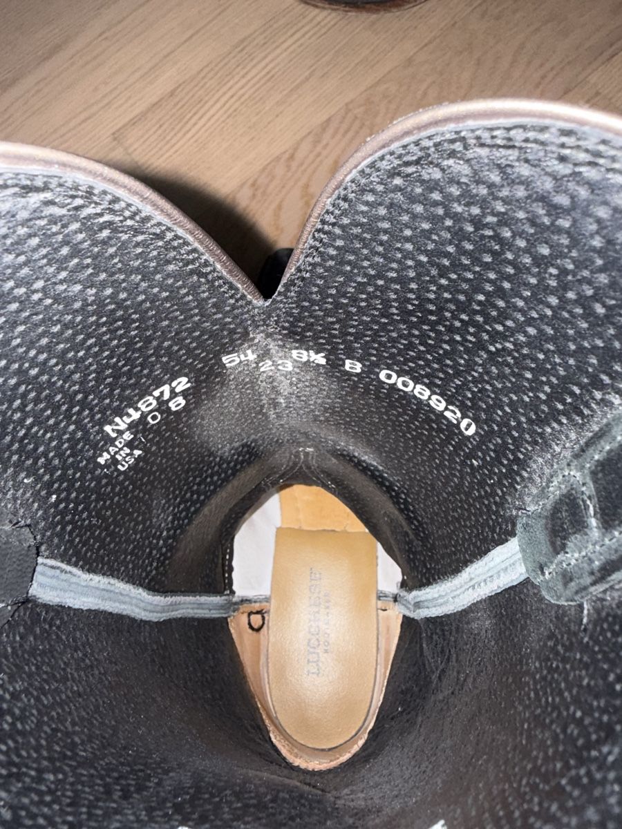 Lucchese Scarpe da uomo: Original Lucchese Cowboy Boots – Nuovo (secondo la descrizione) da Zürich venduto da AlineCr 2