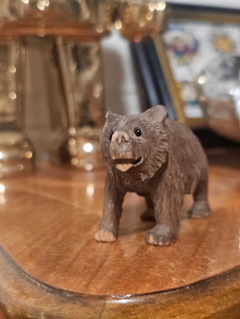 Statuette: Ours en bois sculpté de brienz – Usato da Vicques venduto da bep_zrq9