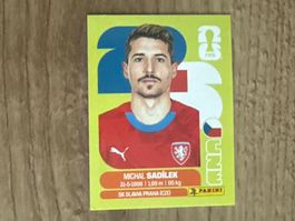 Panini FIFA World Cup 2026 Sticker Michal Sadilek CZE 9