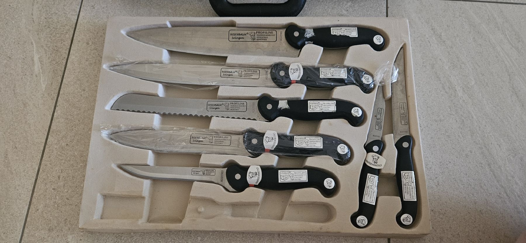 Solingen Messer: Rosenbaum Solingen Messer & Zubehör Set – Gebraucht aus Tobel von Nicci_dee 1