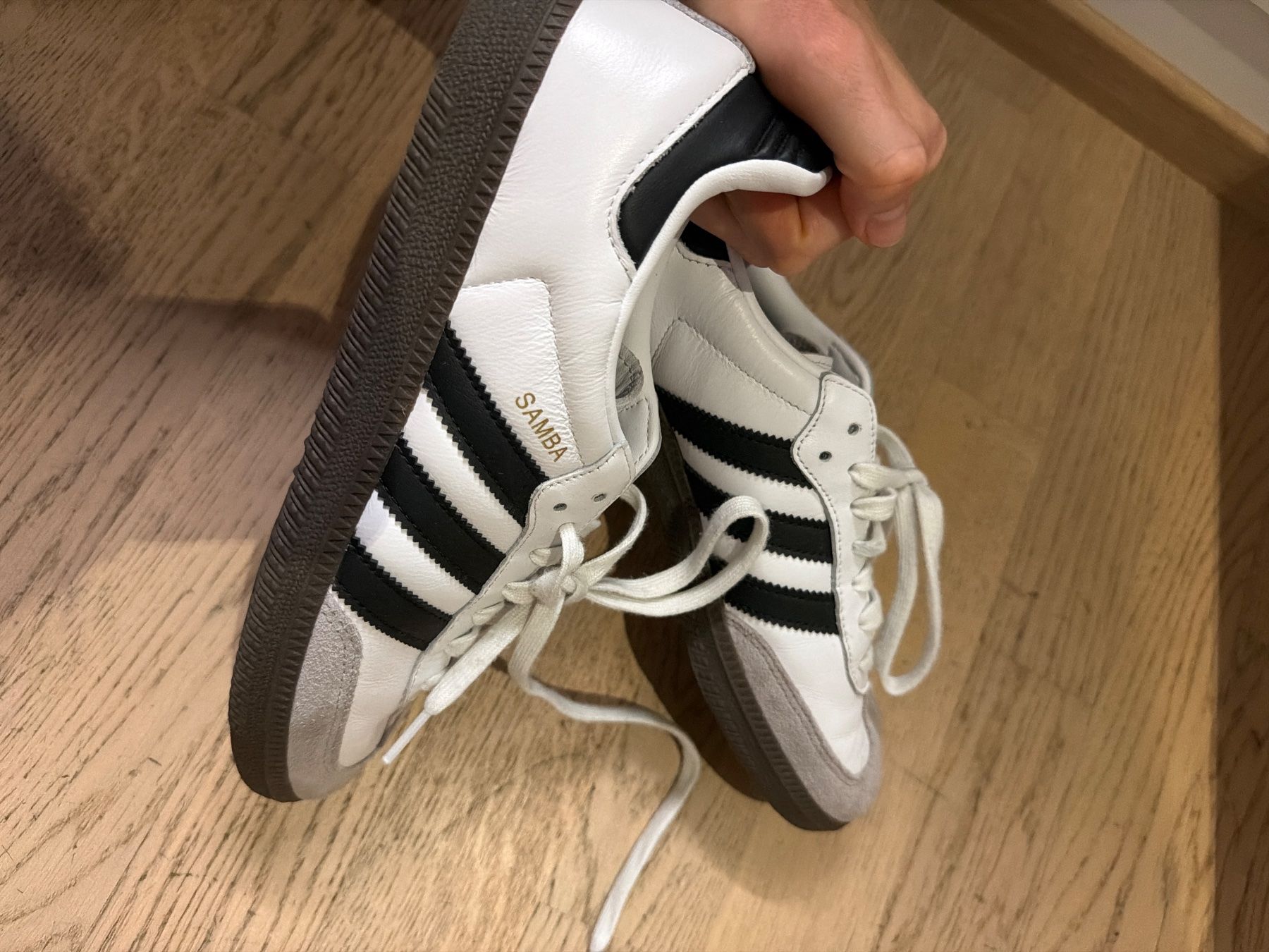 Adidas Scarpe da uomo: Adidas Samba Sneaker Weiss Grau – Nuovo (secondo la descrizione) da Hettlingen venduto da blu_tb6z 3