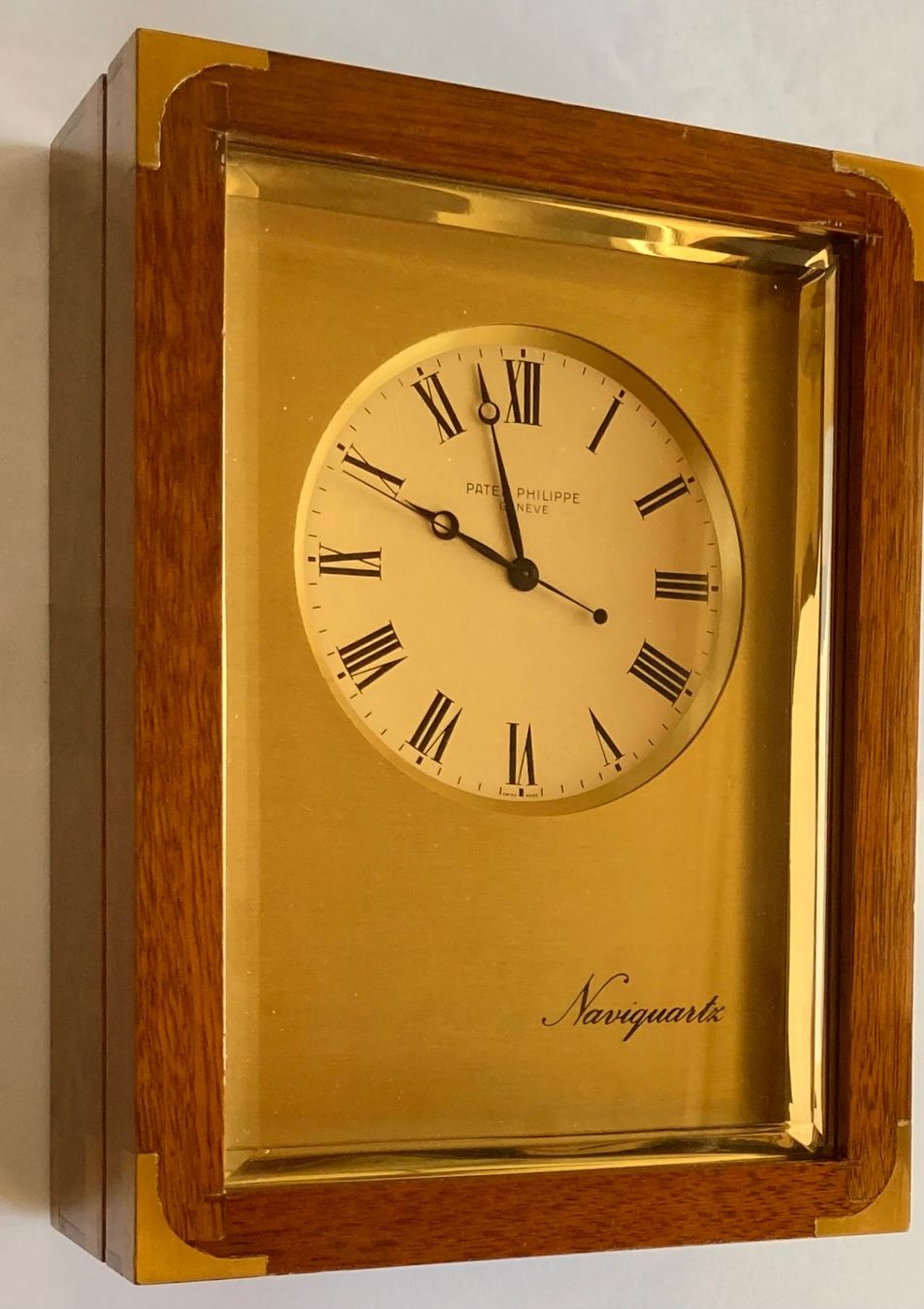Patek Philippe Orologi da terra & Orologi da parete: Patek Philippe Novoquartz Tischuhr – Usato da Hünibach venduto da Prayingmantis 4