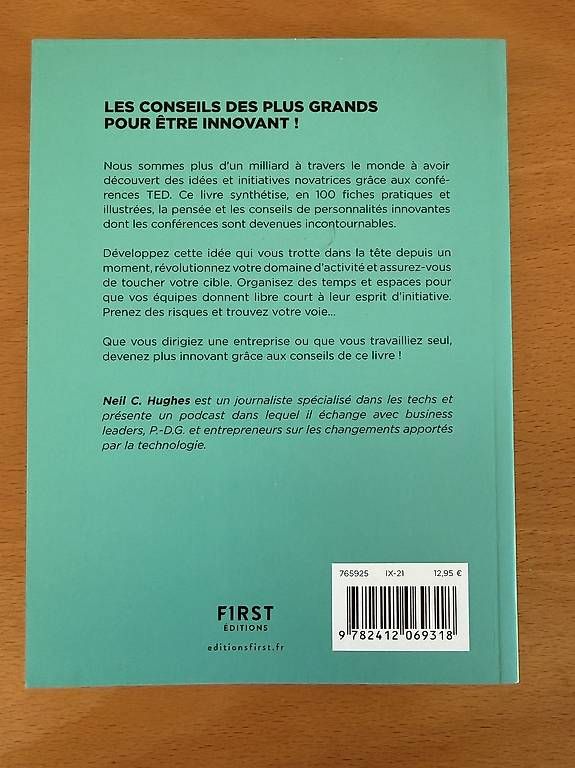Libri: Le meilleur des Ted Talks - Innovation – Usato da Poliez-le-Grand venduto da Seb_Evo 1
