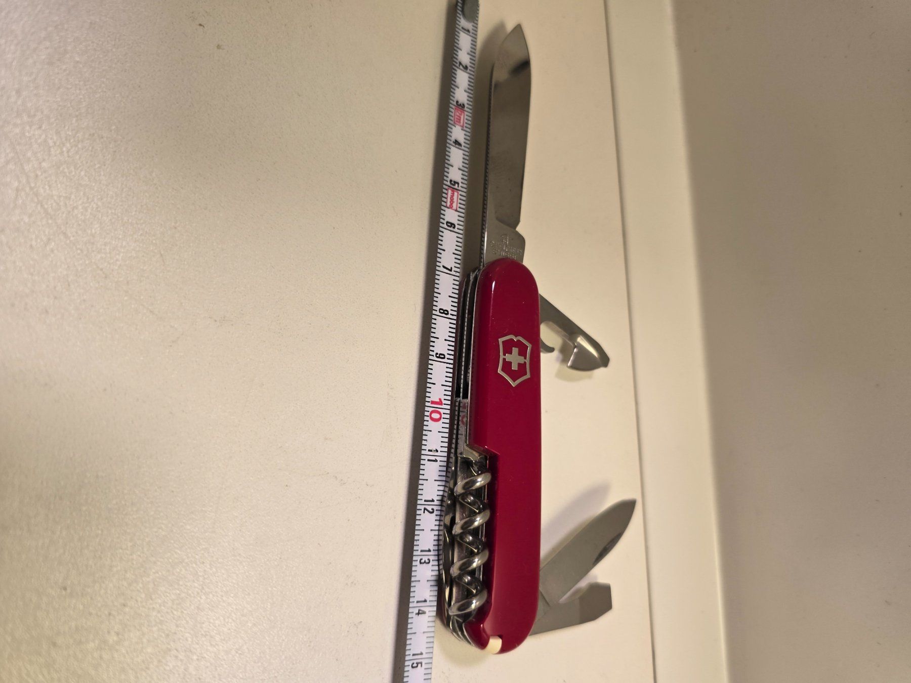 Victorinox Coltelli tascabile: Victorinox Offizier Messer Rot – Nuovo (secondo la descrizione) da winterthur venduto da Sammlerecke 3