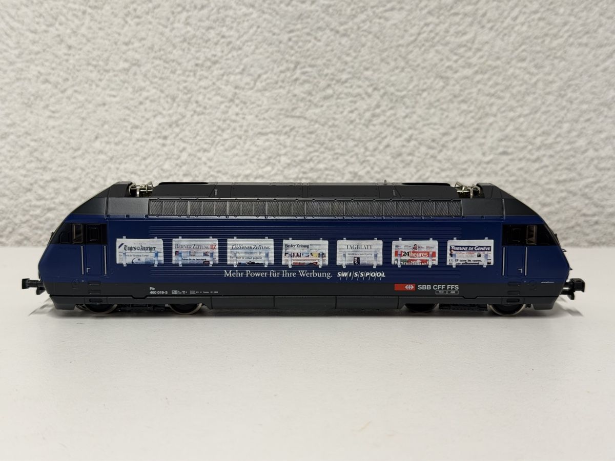 Hag Modellini di ferrovie: HAG 280 - SBB Re 460 Swisspool AC Digital – Usato da Granges VS venduto da alci95
