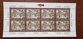2002 Wertzeichendruckerei der Post, Nr.1067 Kleinb. - ET +