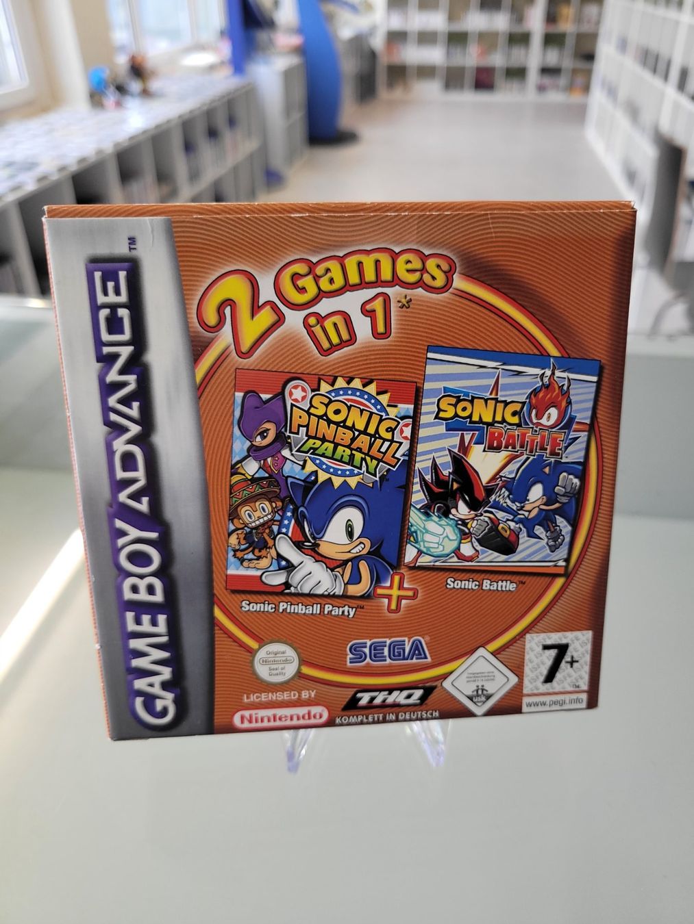 Giochi: Sonic 2 Games in 1 (GBA) – Usato da Uezwil venduto da -Retrogames-