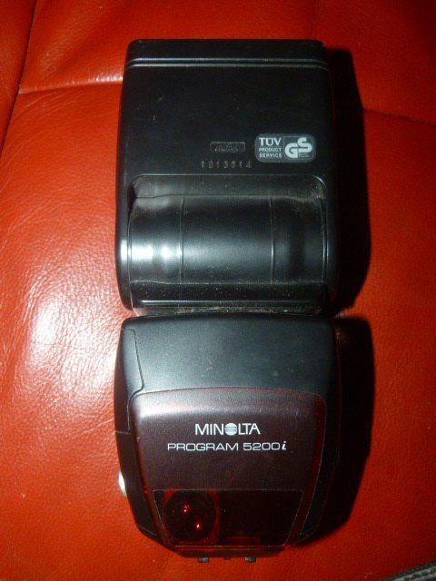 Minolta Flash: MINOLTA Blitz Programm 5200i %% – Usato da Nunningen venduto da Rugeli69 1