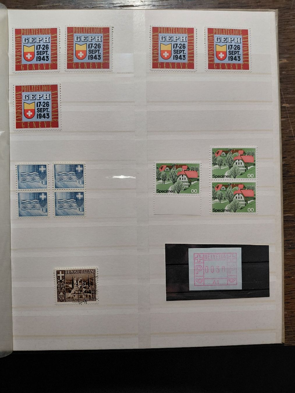 Tutti i francobolli: Album mit Schweizer Briefmarken – Usato da Riniken venduto da ChriguG75 6