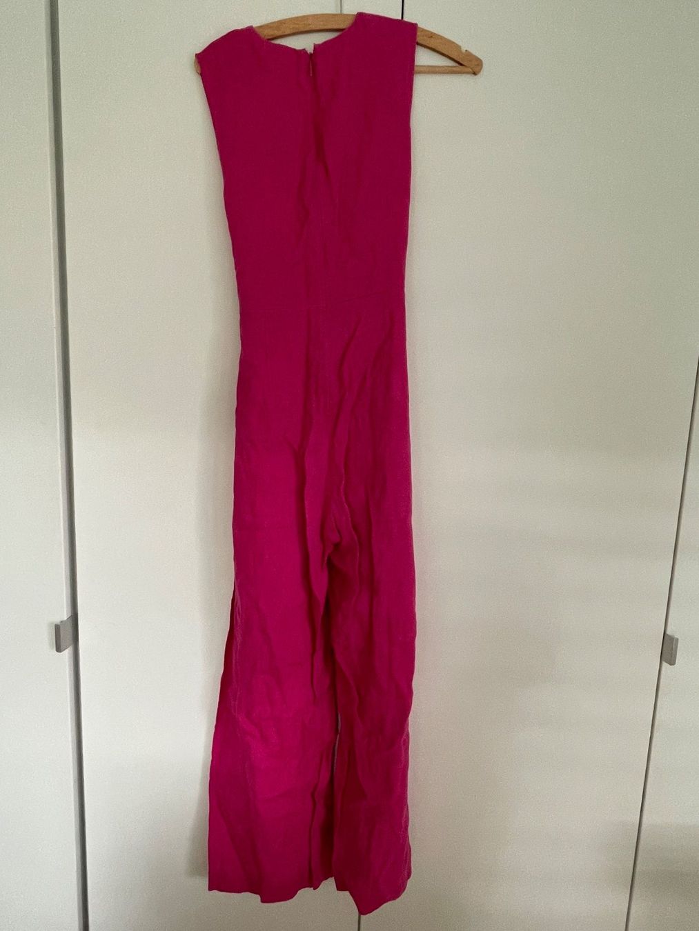 Mango Tute: Mango Leinen Jumpsuit pink – Usato da Willisau venduto da HV77 1