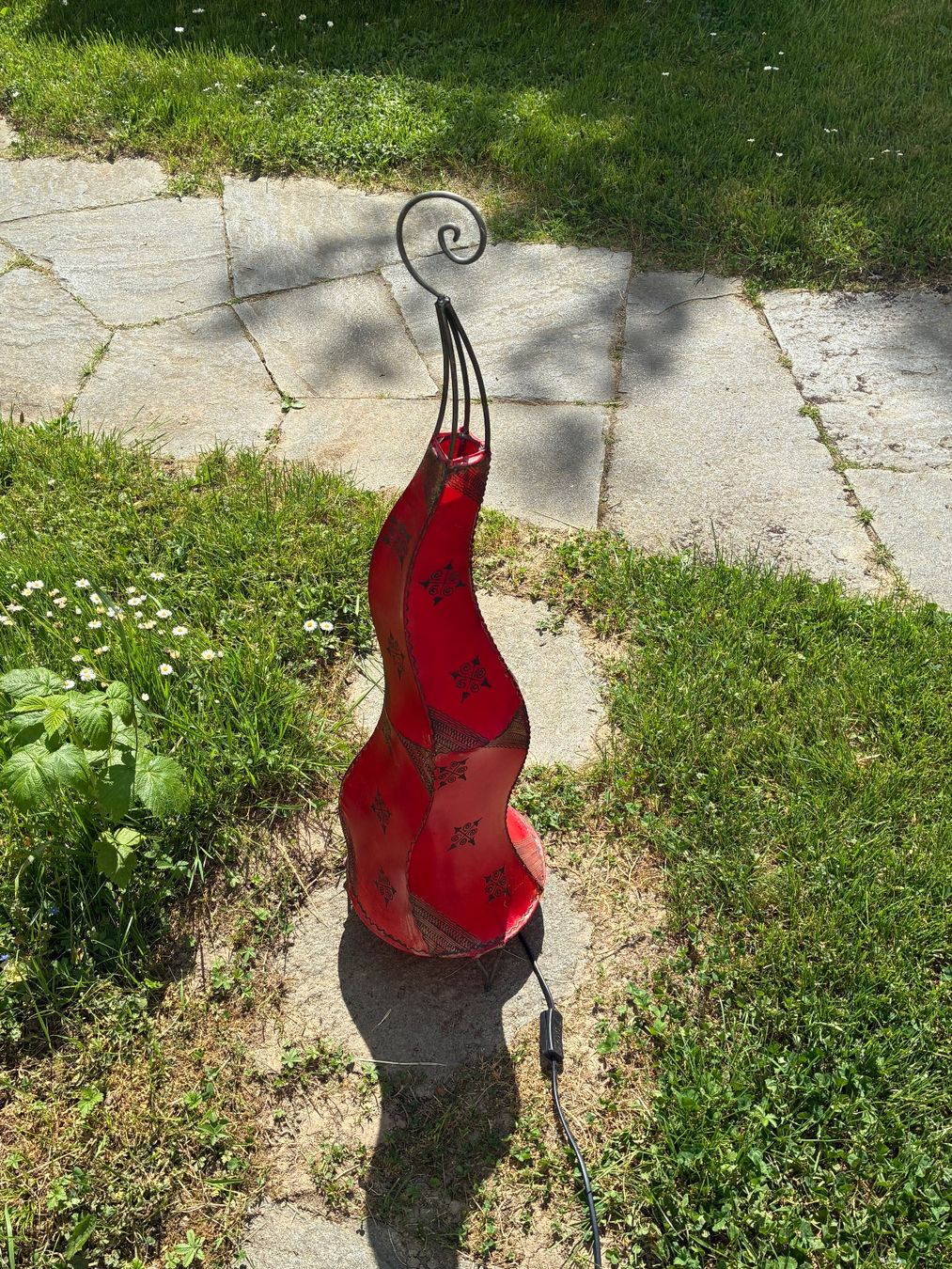 Lampade: Hennalampe rot aus Marokko – Usato da Zürich venduto da thetschi 3