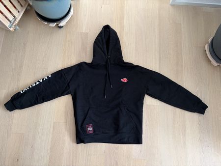 Naruto Akatsuki Hoodie Herren Gr. M, Schwarz, Anime Pullover
