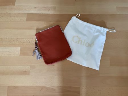 I Pad Tasche von Chloè in rot