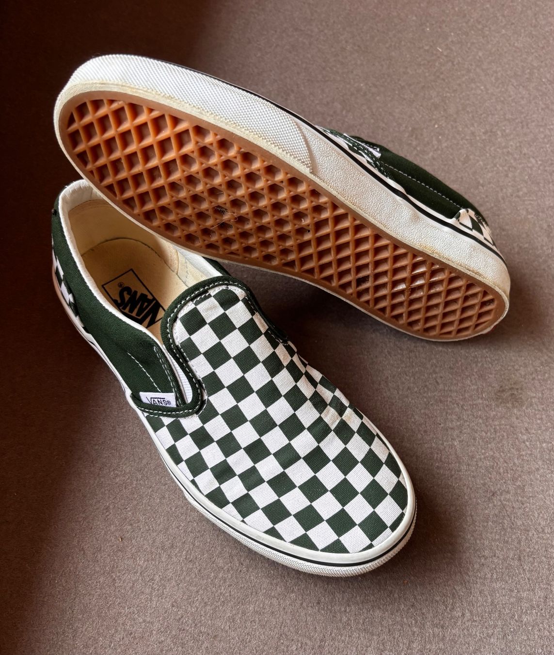 Vans Scarpe da uomo: Vans Slip on Sneakers grün 36.5 – Usato da Bennau venduto da Fury3 1
