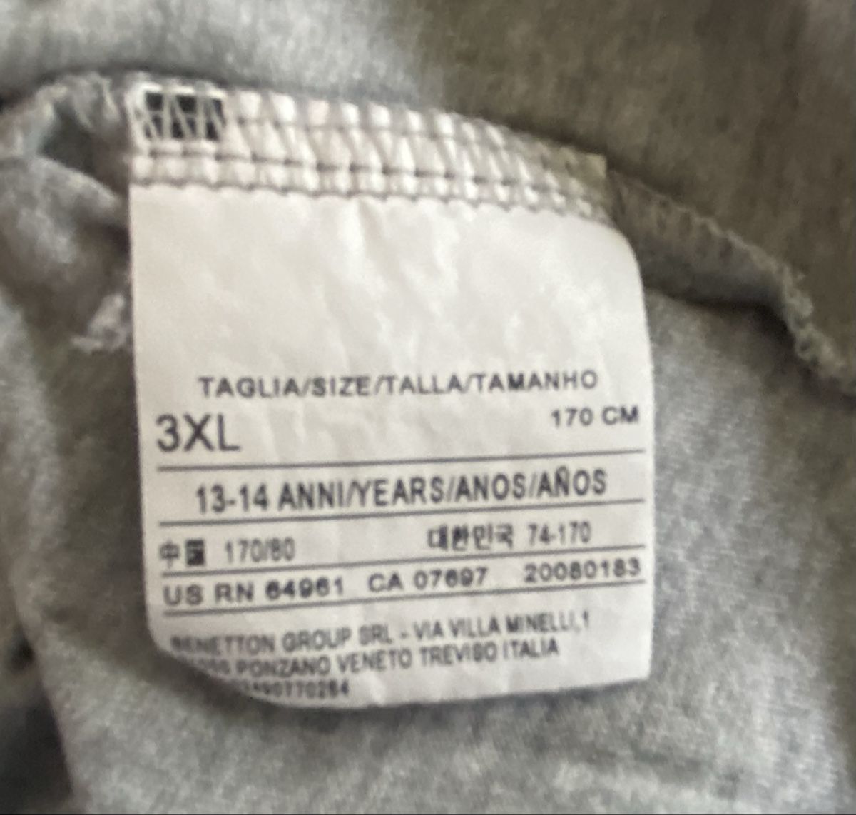 Benetton Maglioni & Felpe: Stylischer Pull Longsleeve Benetton Grösse 164 STAR Mädchen – Usato da Horw venduto da dreamsofacid 3
