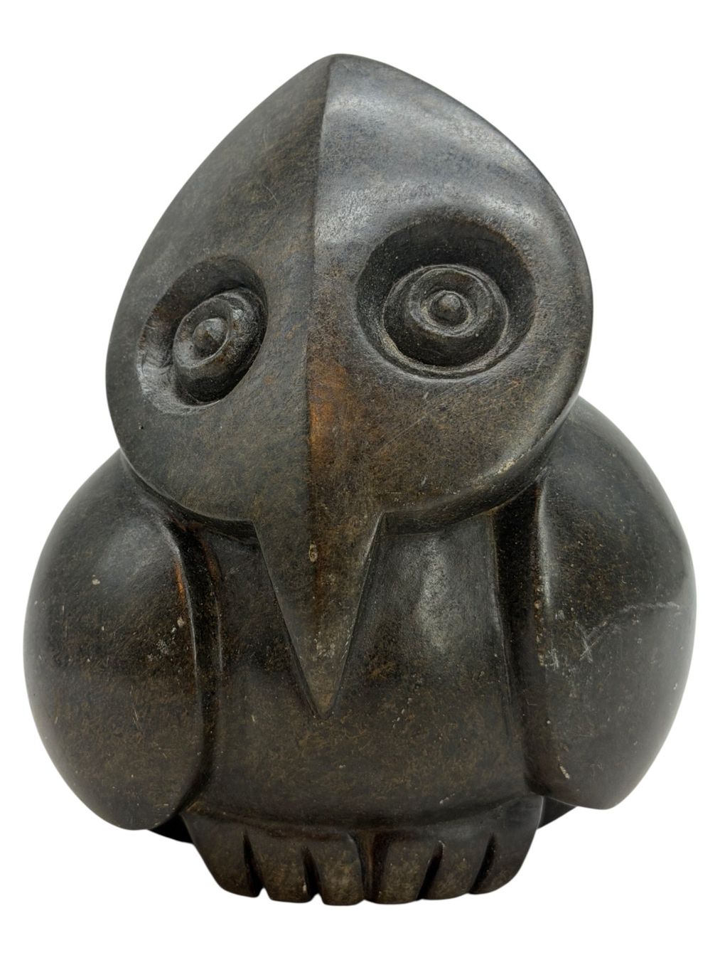 Skulpturen & Statuen: Juja Tembo - Sculpture Shona Korekore chouette serpentinite – Gebraucht aus Morges von vintix 3
