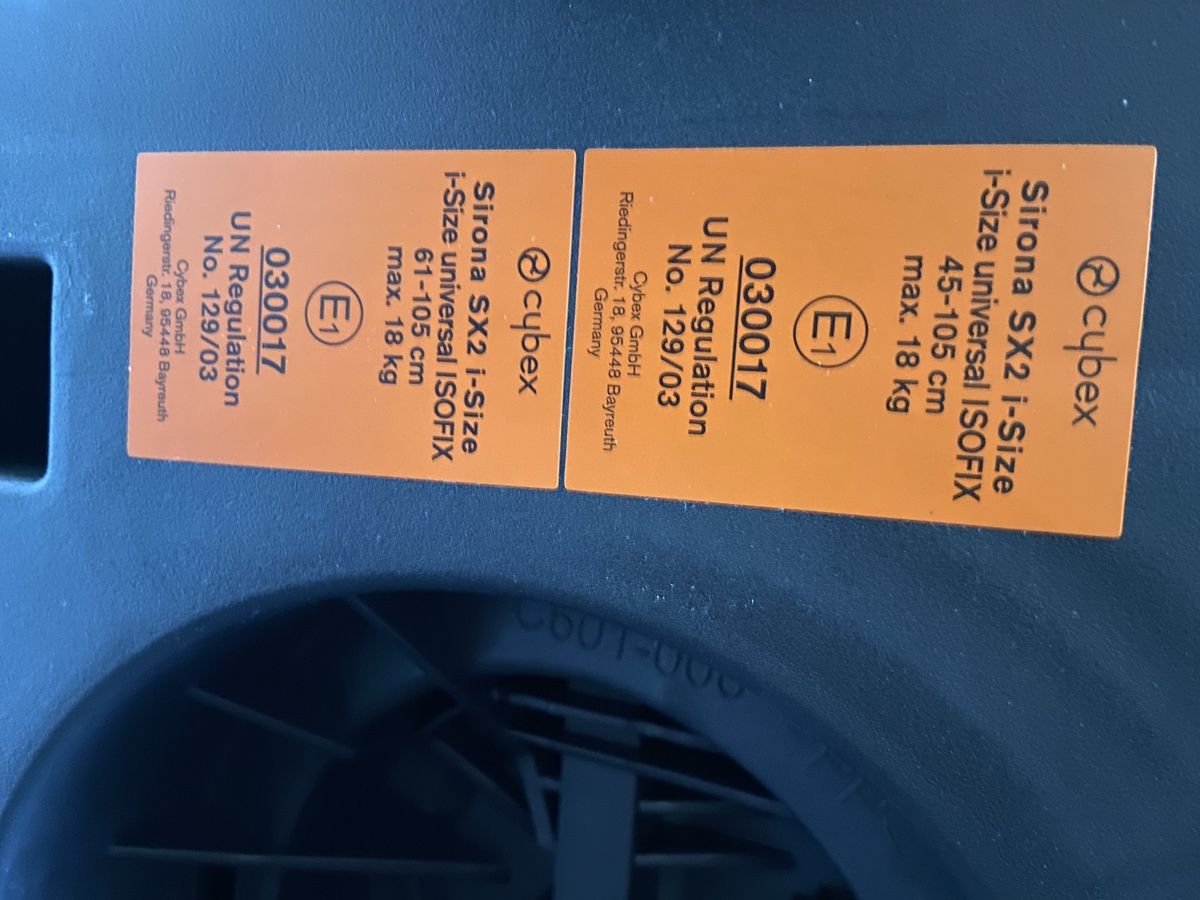 Cybex Seggiolini per auto: Cybex Sirona SX2 i-Size – Usato da Münchwilen TG venduto da Patricia1310 3
