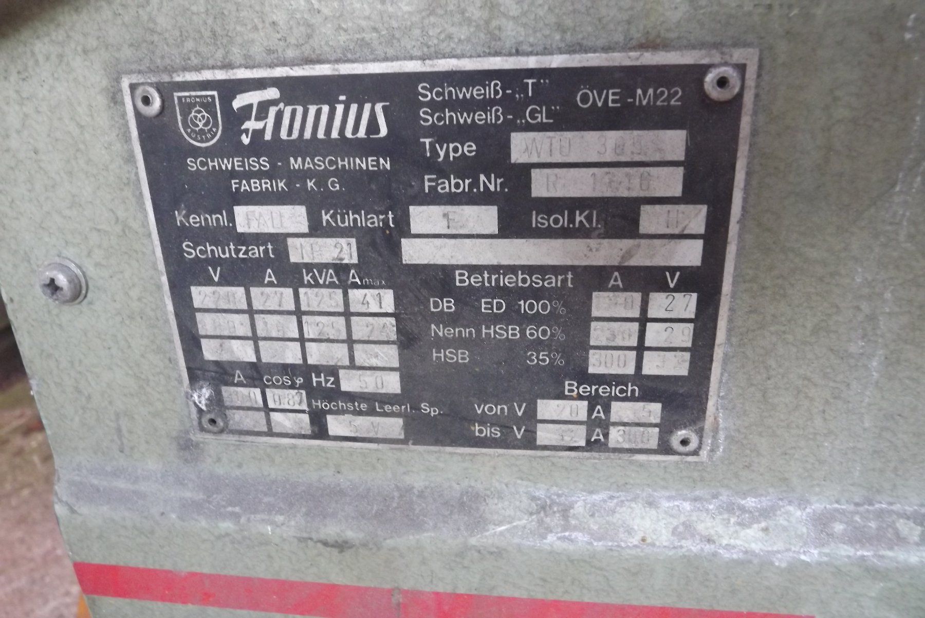 Saldatori: Elektrodenschweisgerät Fronius – Usato da Hittnau venduto da Szekler 1