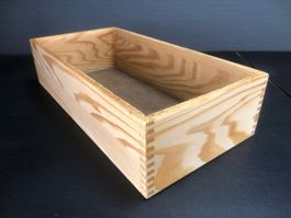Holzbox, Kiste, Holzkiste, Wandregal Toll gemacht Vintage