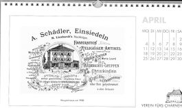 Einsiedeln - drei Kalender - 1992, 1994, 2001