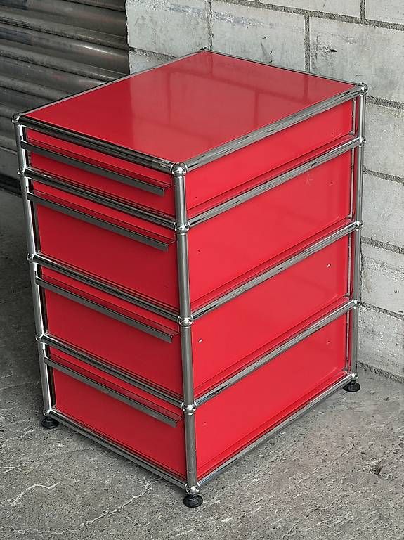 USM Korpus: USM Haller Korpus Rot   Neue Generation – Gebraucht aus Dietikon von Kumar_Occasionen 2