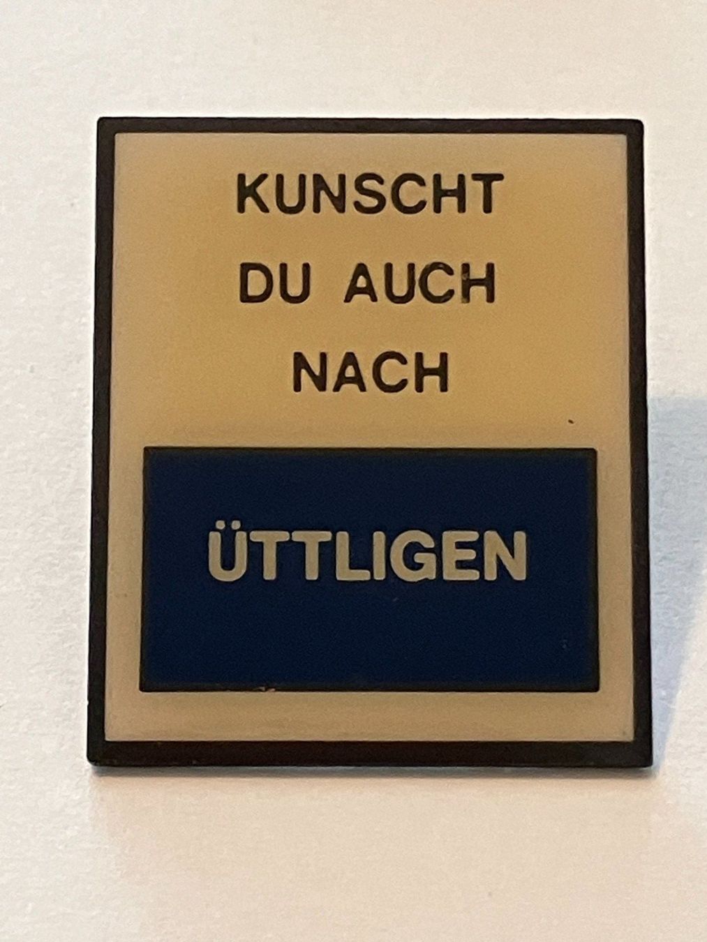 Placchette & Badge: 1 Pin Üttligen – Usato da Basel venduto da djwwpp